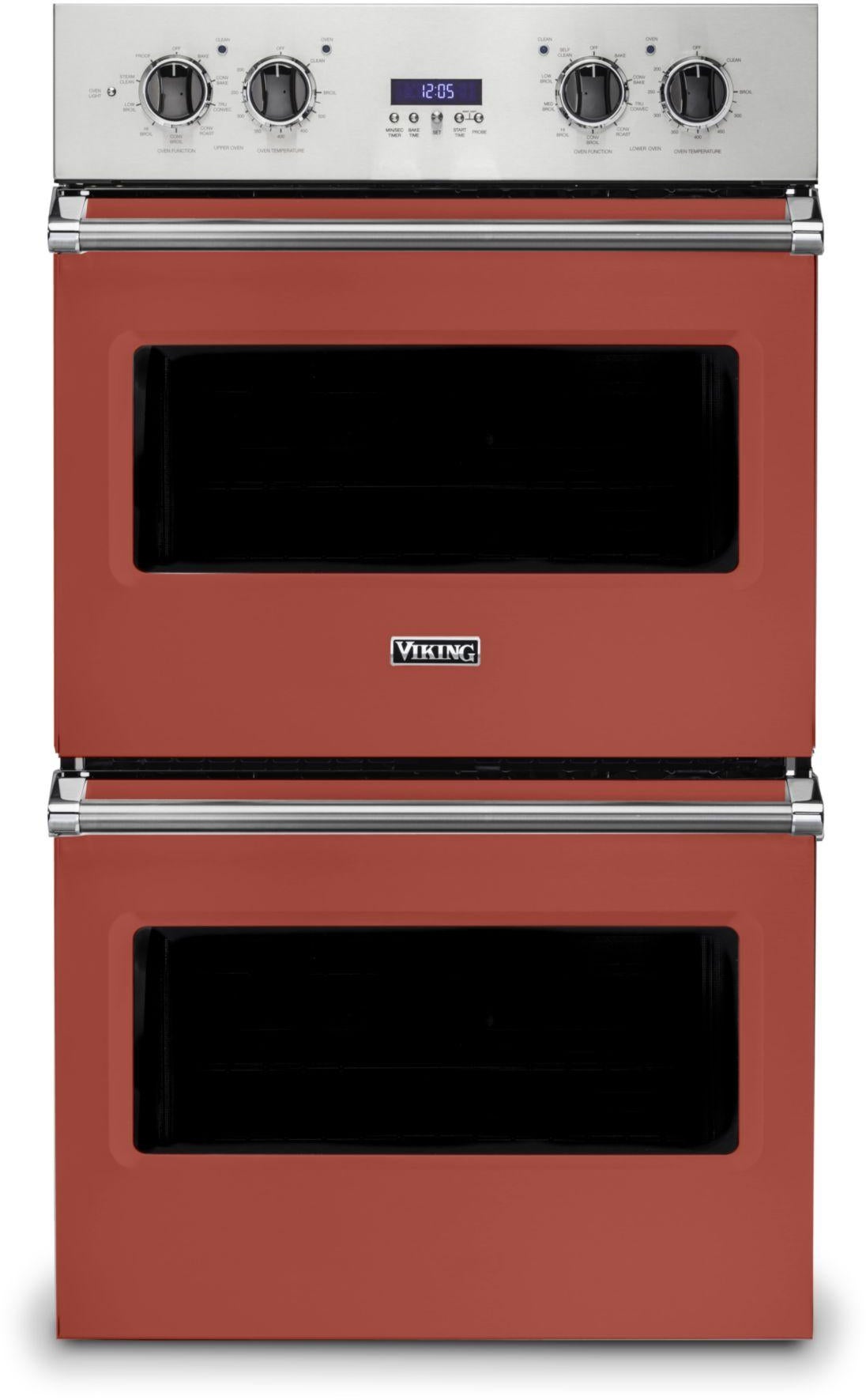 Viking VDOE130SC 30 Inch Built-In Electric Double Wall Oven with Co...