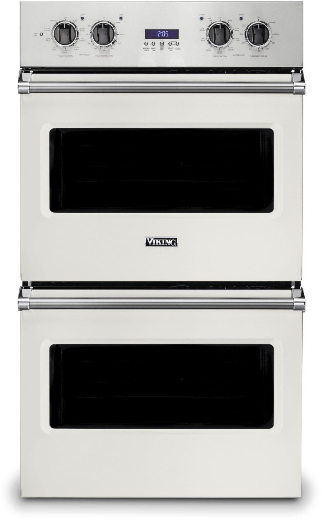 Viking VDOE130PW 30 Inch Built-In Electric Double Wall Oven with Co...