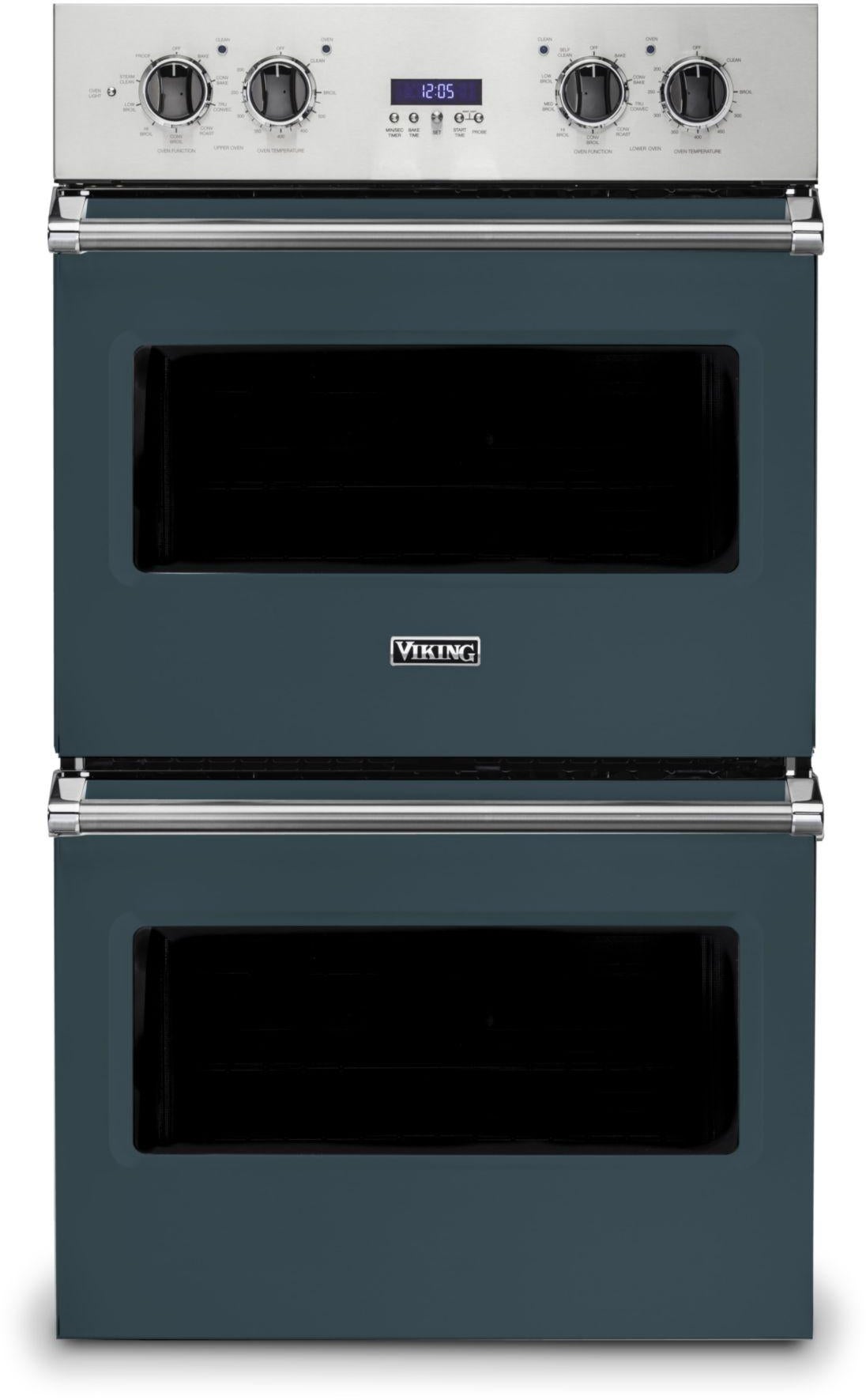 Viking VDOE130SQ 30 Inch Built-In Electric Double Wall Oven with Co...