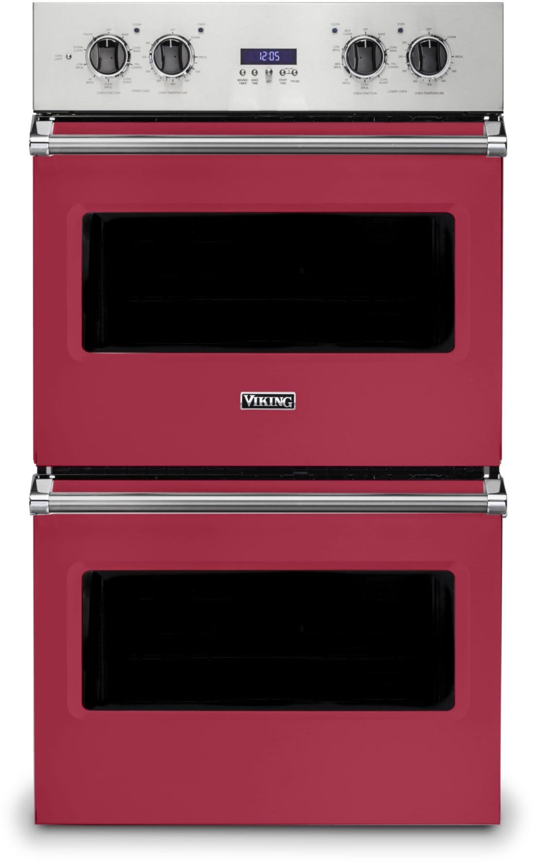 Viking VDOE130VA 30 Inch Built-In Electric Double Wall Oven with Co...