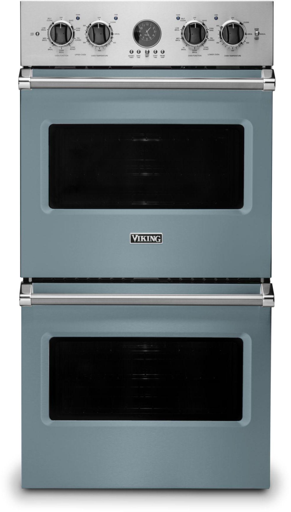 Viking VDOE527NS 27 Inch Double Convection Electric Wall Oven with ...