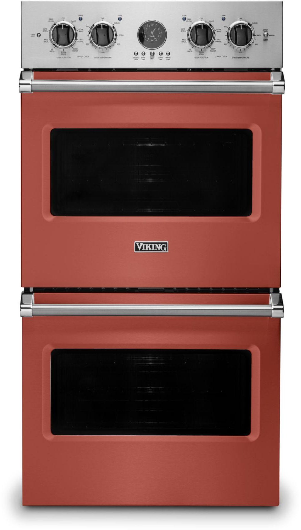 Viking VDOE527SC 27 Inch Double Convection Electric Wall Oven with ...