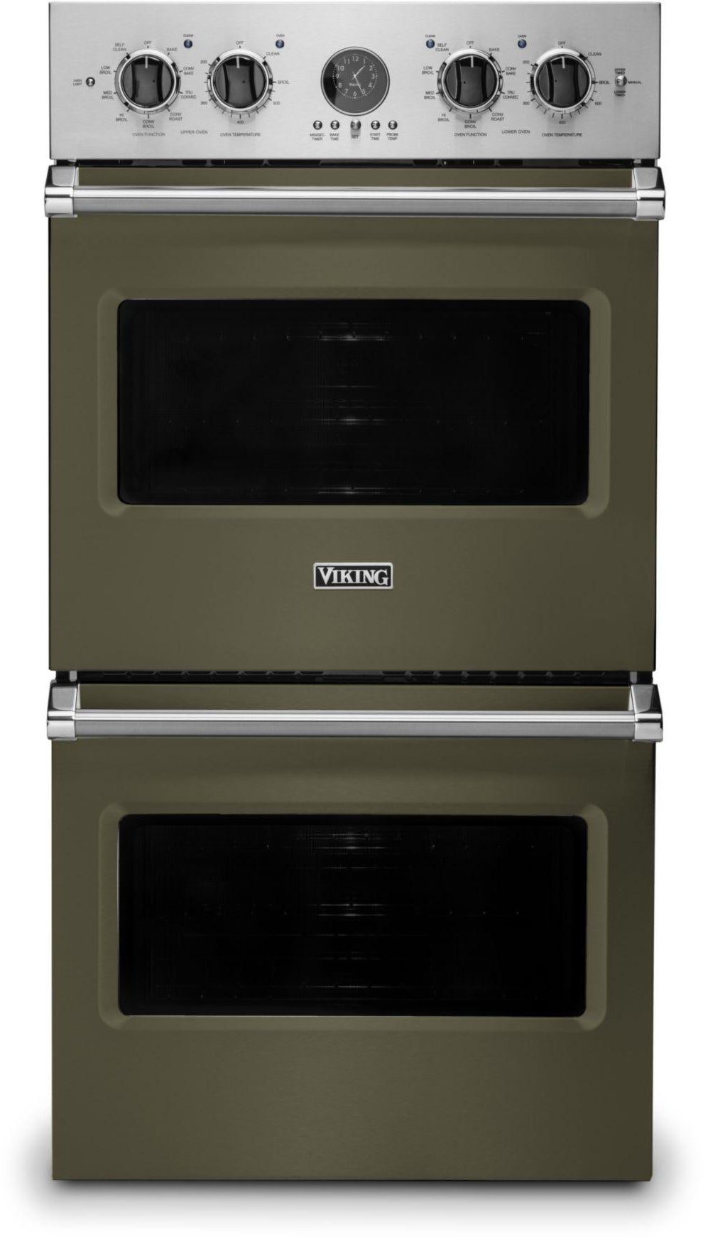 Viking VDOE527MA 27 Inch Double Convection Electric Wall Oven with ...