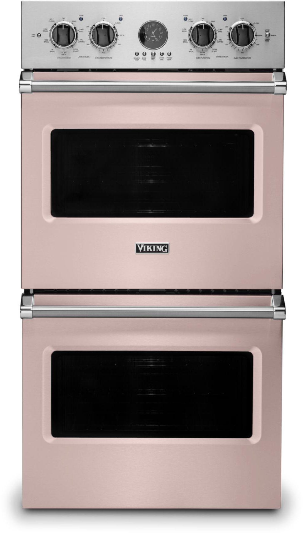 Viking VDOE527BH 27 Inch Double Convection Electric Wall Oven with ...