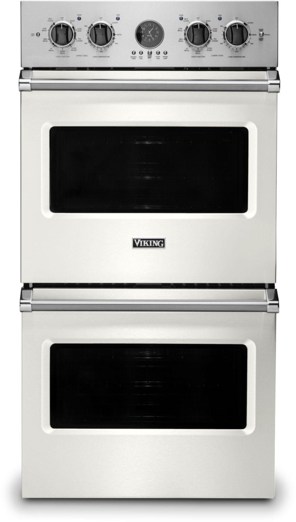 Viking VDOE527PW 27 Inch Double Convection Electric Wall Oven with ...