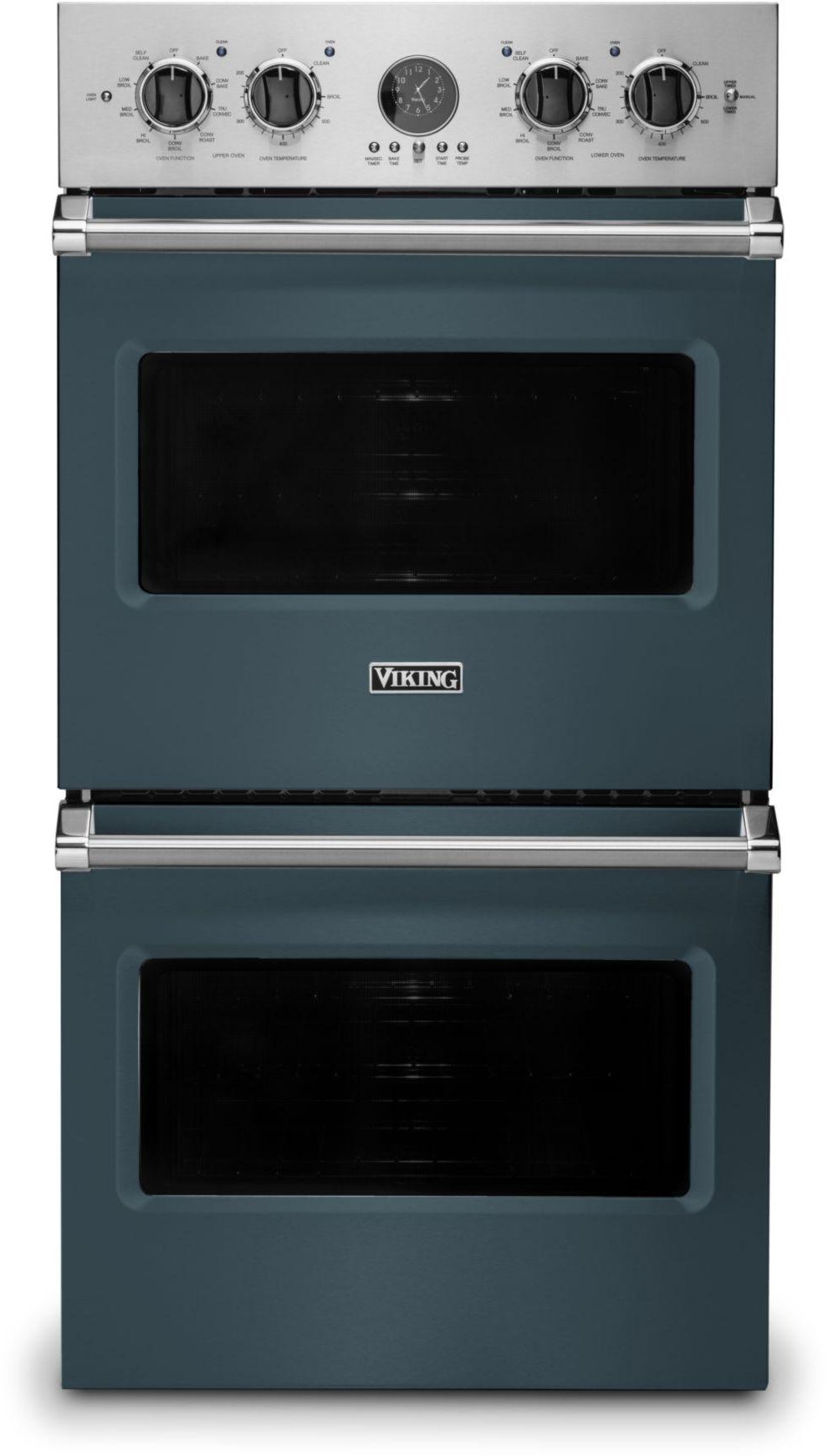 Viking VDOE527SQ 27 Inch Double Convection Electric Wall Oven with ...