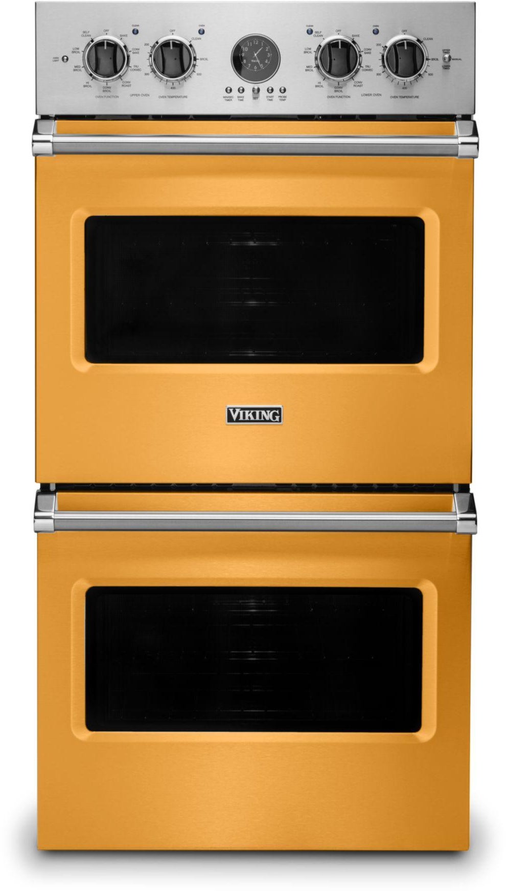 Viking VDOE527DA 27 Inch Double Convection Electric Wall Oven with ...