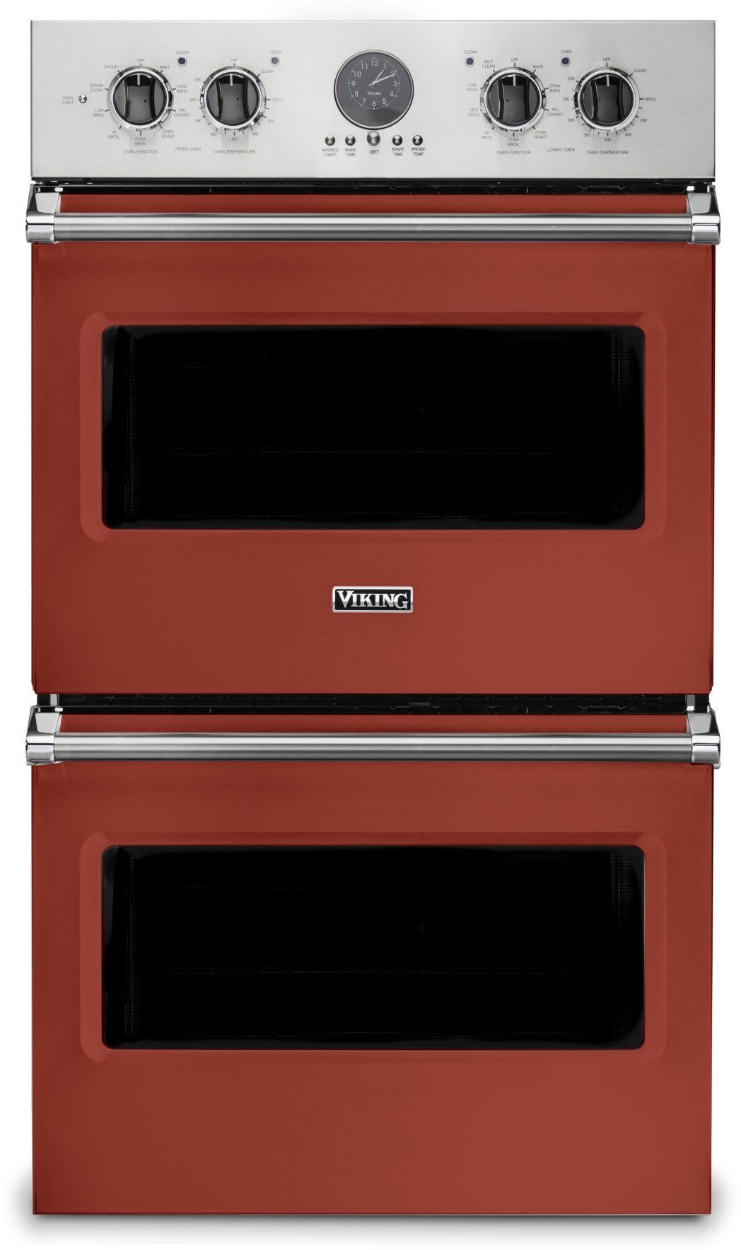 Viking VDOE530SC 30 Inch Built-In Electric Double Wall Oven with 6 ...