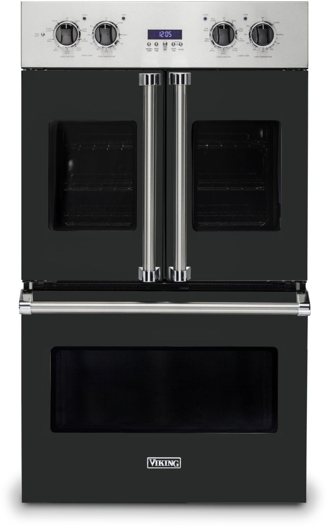 Viking VDOF7301AN 30 Inch French Door Double Wall Oven with Vari-Spe...