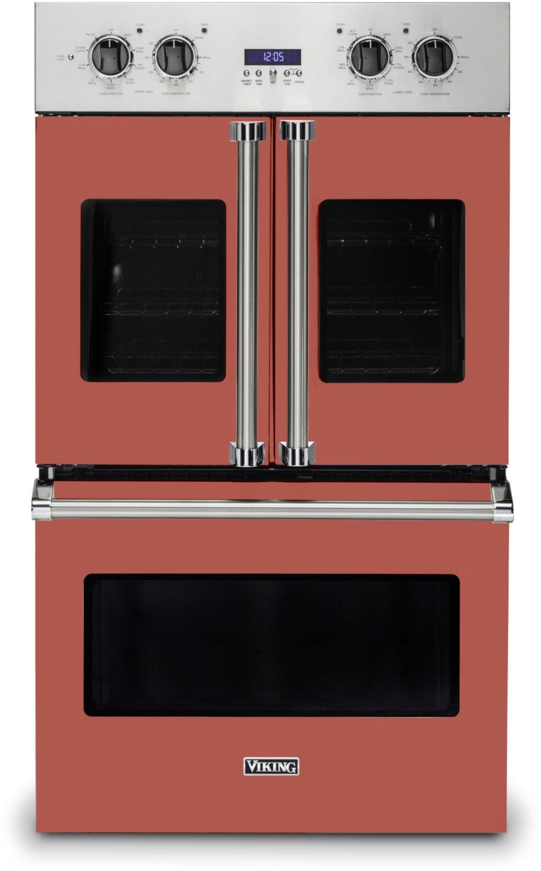 Viking VDOF7301SC 30 Inch French Door Double Wall Oven with Vari-Spe...