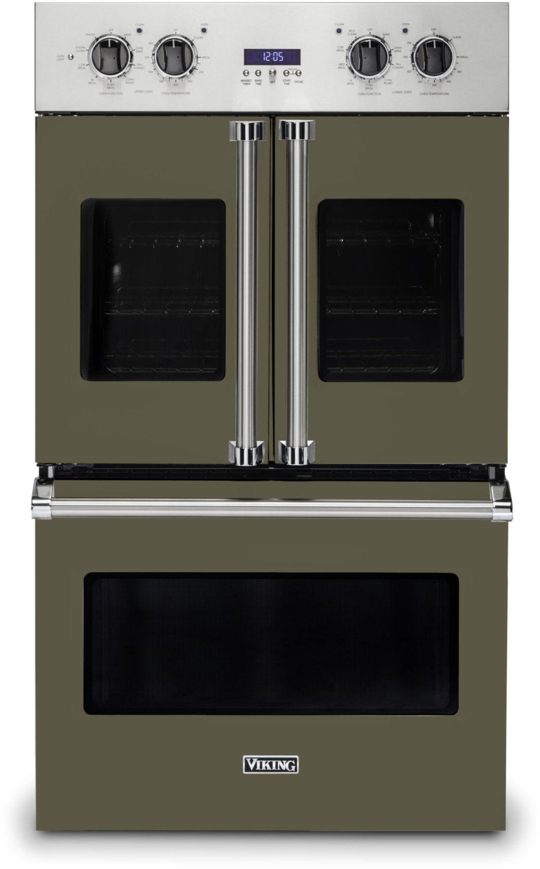 Viking VDOF7301MA 30 Inch French Door Double Wall Oven with Vari-Spe...