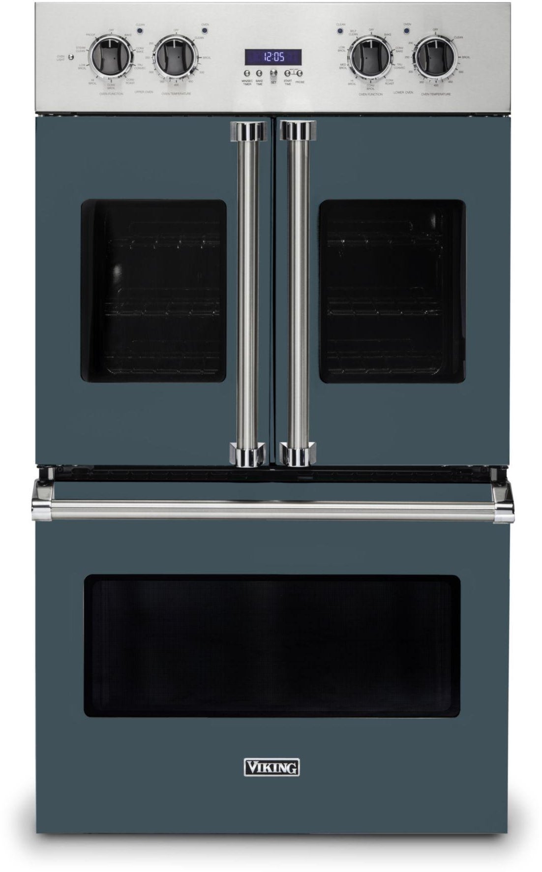 Viking VDOF7301SQ 30 Inch French Door Double Wall Oven with Vari-Spe...