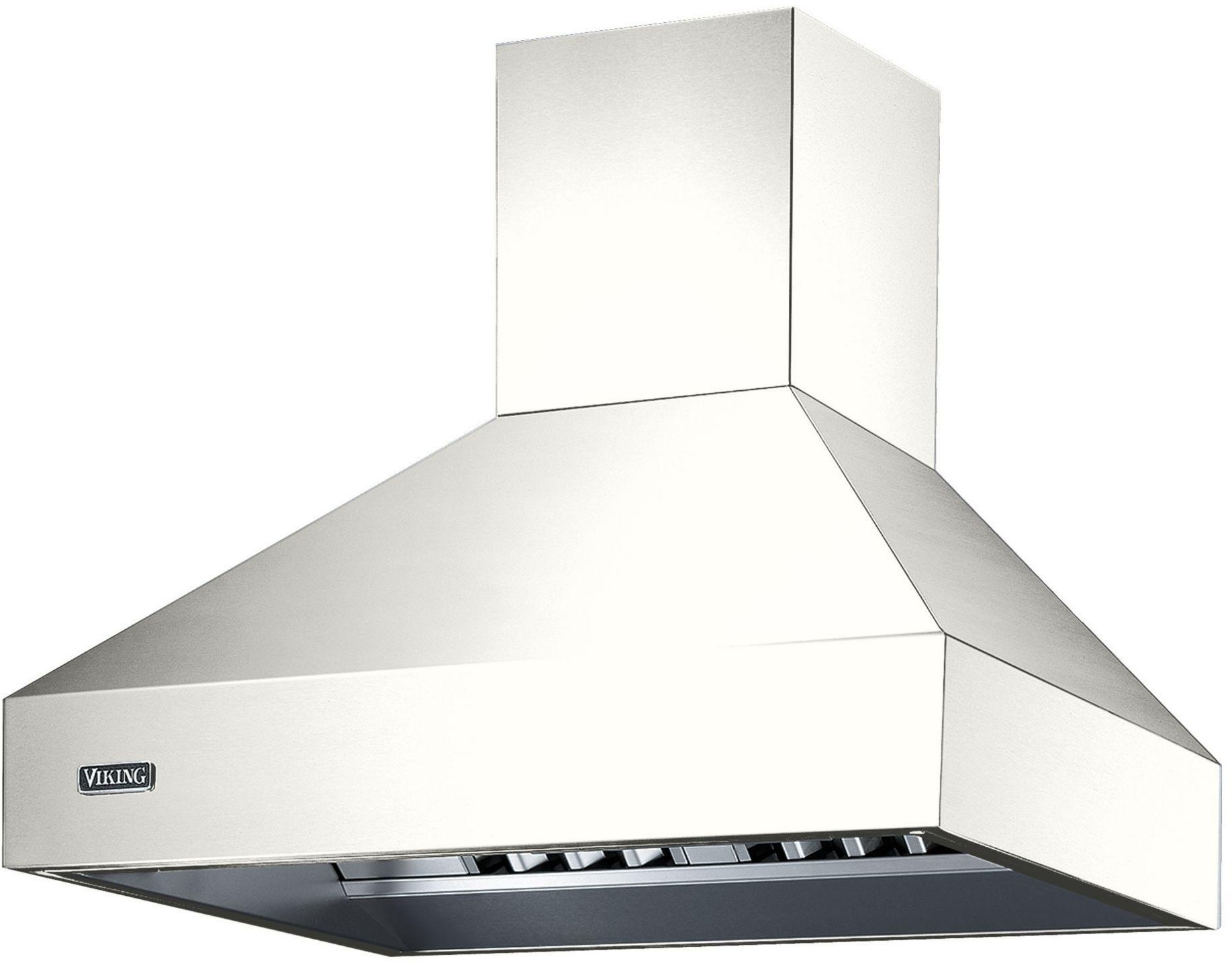 Viking VCWH53048PW 30 Inch Wall Mount Chimney Range Hood with LED Lig...