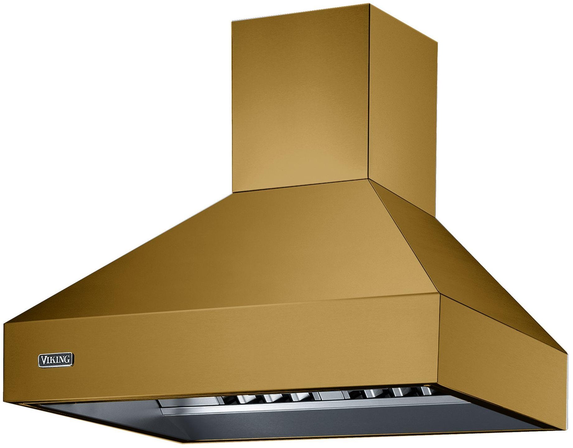 Viking VCWH56048GH 60 Inch Wall Mount Chimney Range Hood Golden