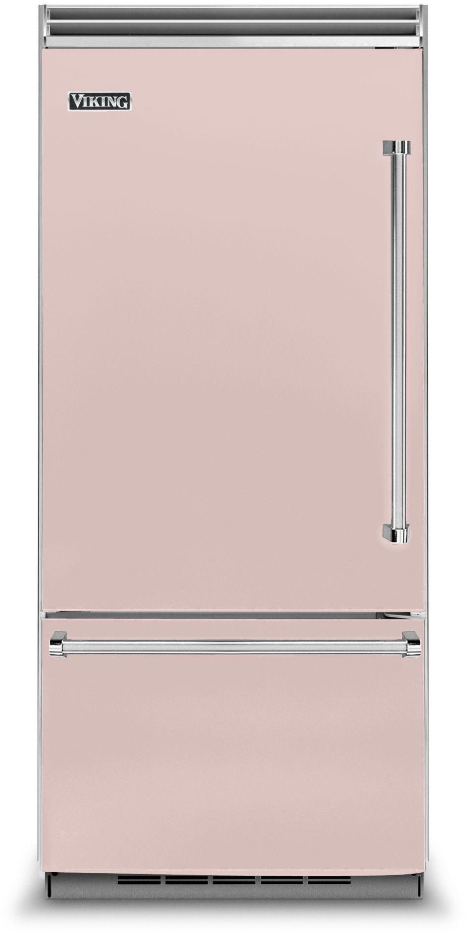 Viking VCBB5363ELBH 36 Inch, 20.4 Cu. Ft. Built-In Bottom Freezer Refr...