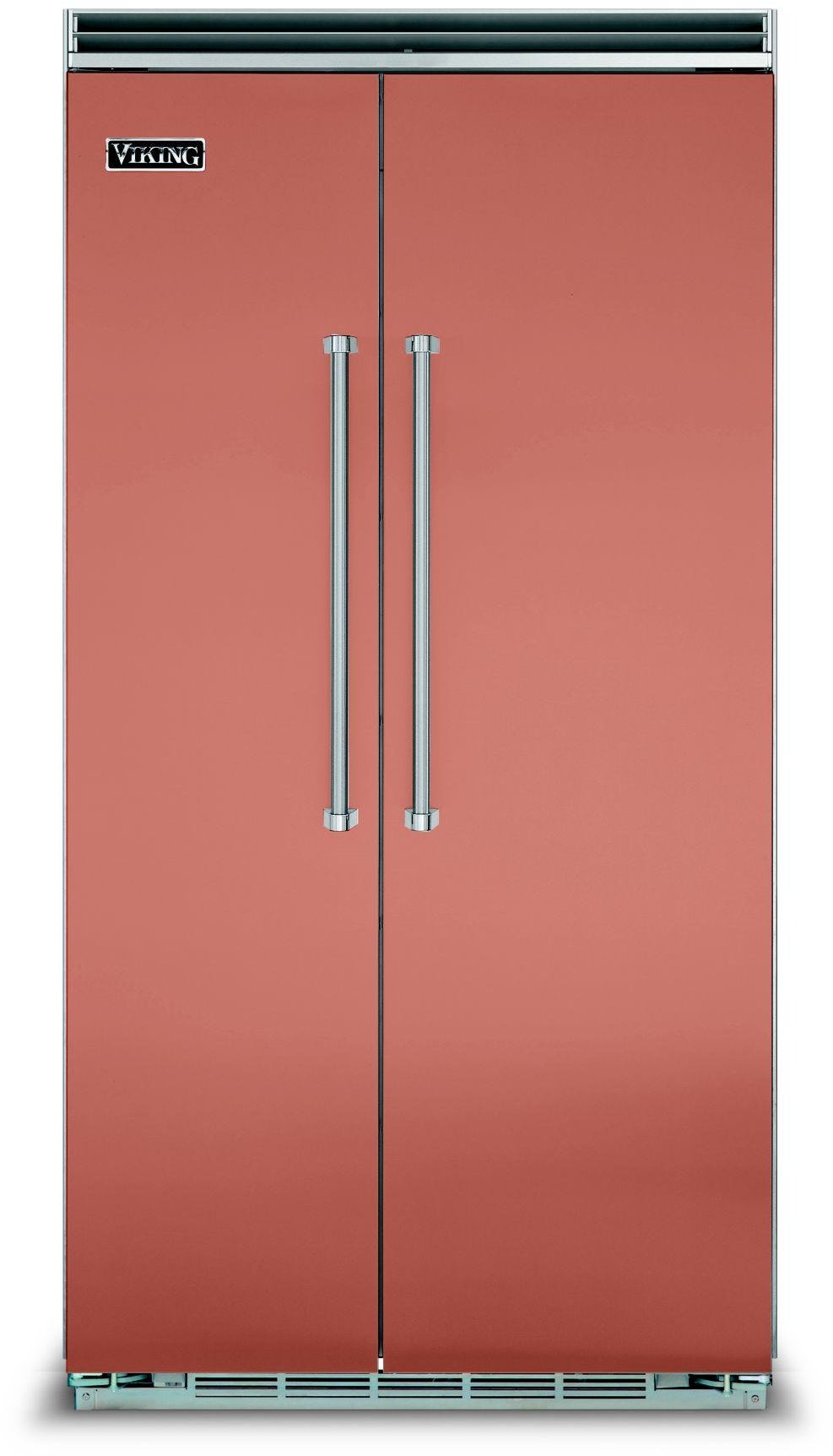 Viking VCSB5423SC 42 Inch, 25.32 Cu. Ft. Built-In Side by Side Refri...