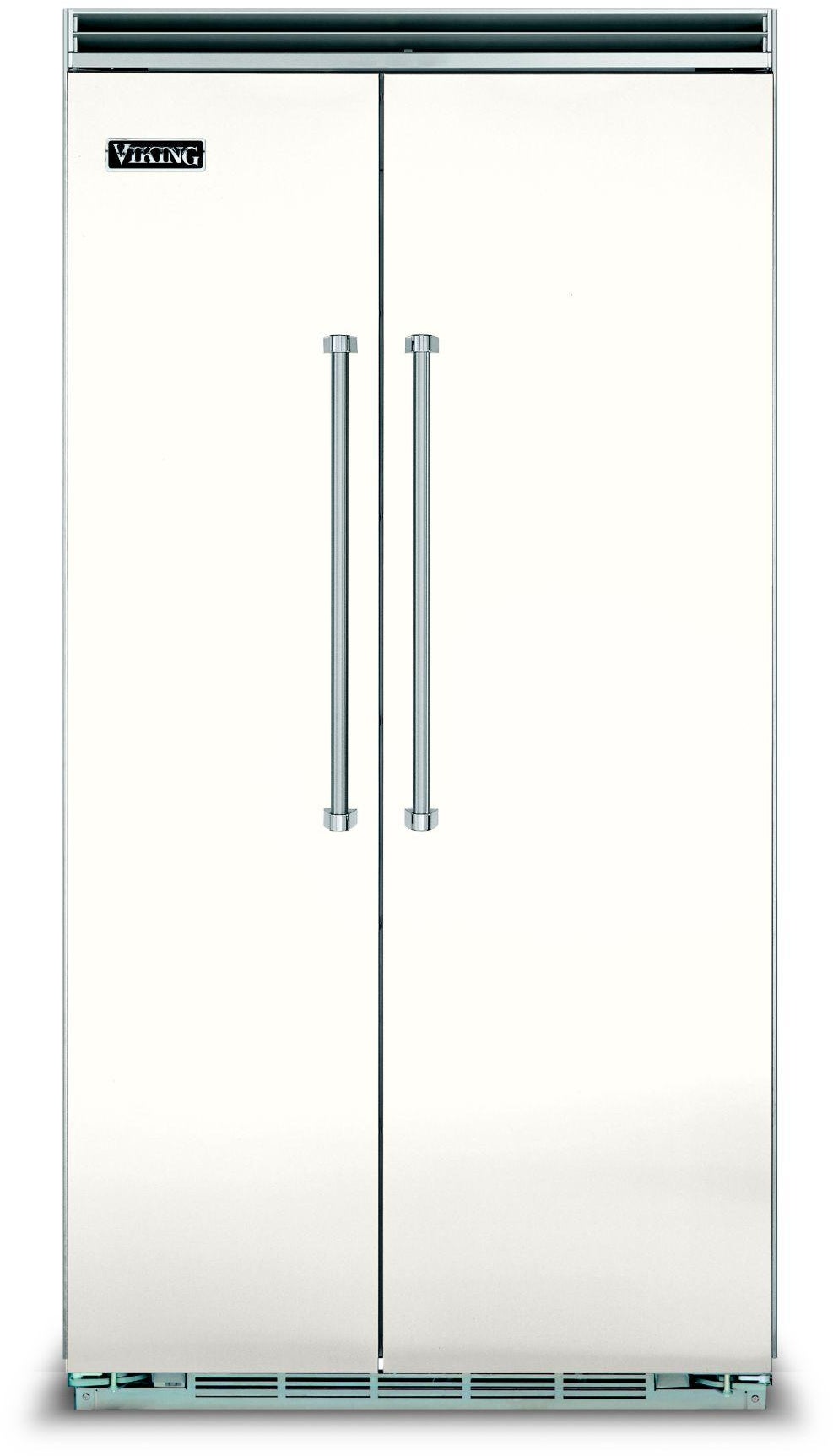 Viking VCSB5423PW 42 Inch, 25.32 Cu. Ft. Built-In Side by Side Refri...