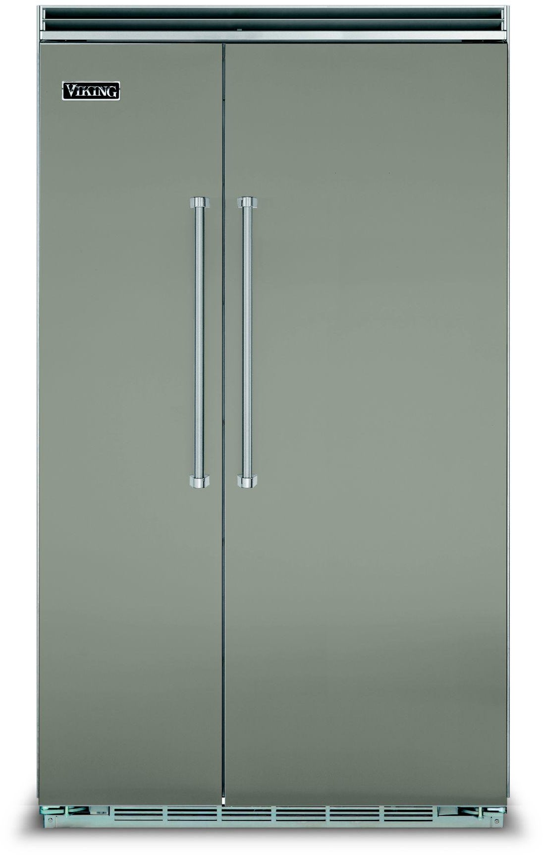 Viking VCSB5483EU 48 Inch Counter Depth Built-In Side by Side Refrig...