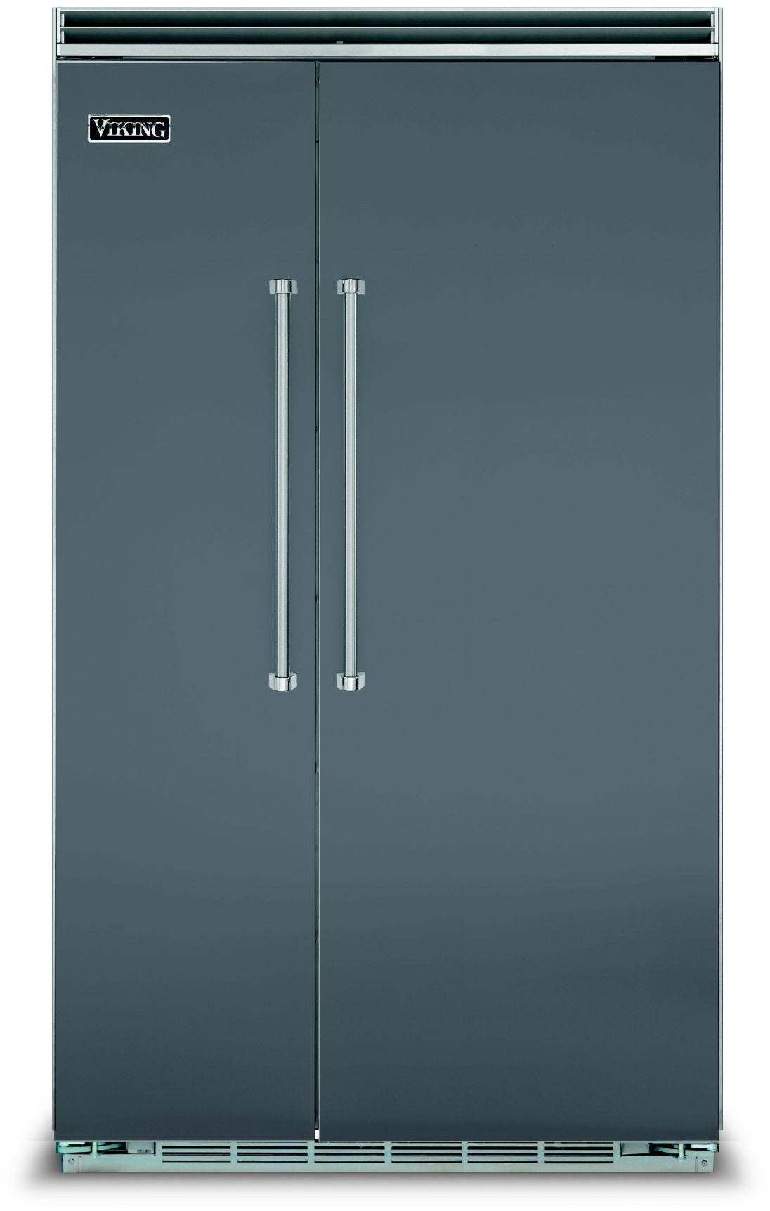 Viking VCSB5483SQ 48 Inch Counter Depth Built-In Side by Side Refrig...