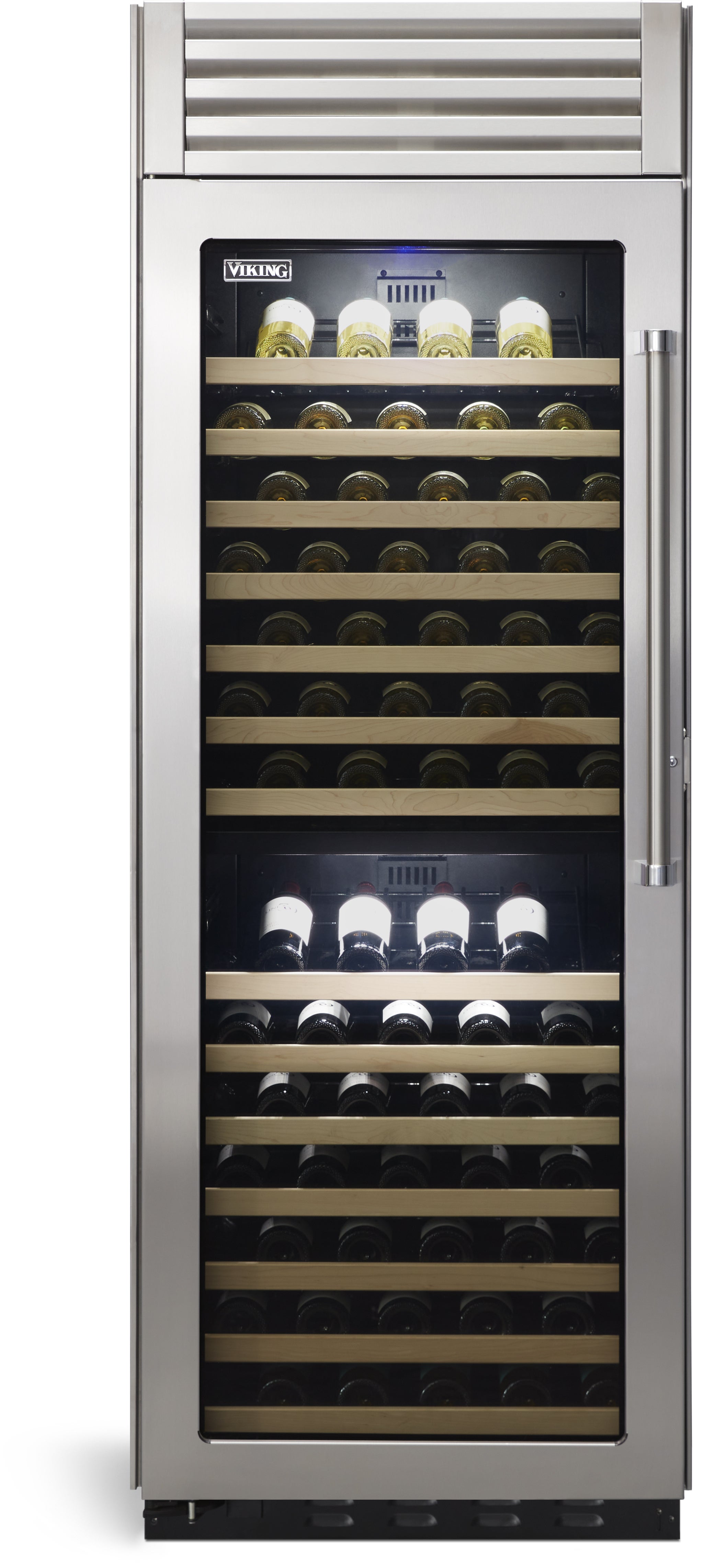 Viking VCWB530RSS 30 Inch Wine Cellar: Stainless, Right Stainless