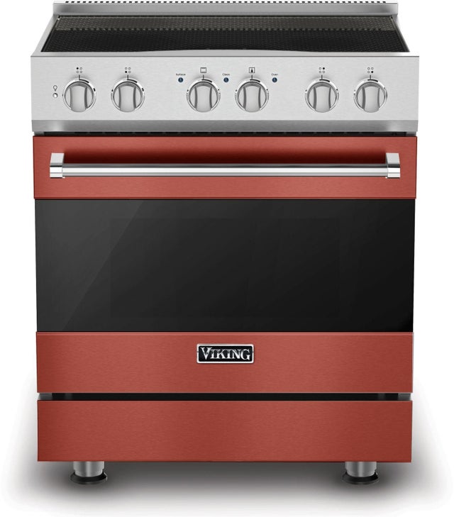 Viking RVIR3304BSC 30 Inch Induction Range-4 Elements: Spiced Cider