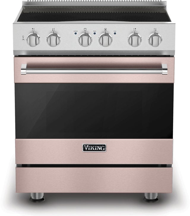 Viking RVIR3304BBH 30 Inch Induction Range-4 Elements: Blush