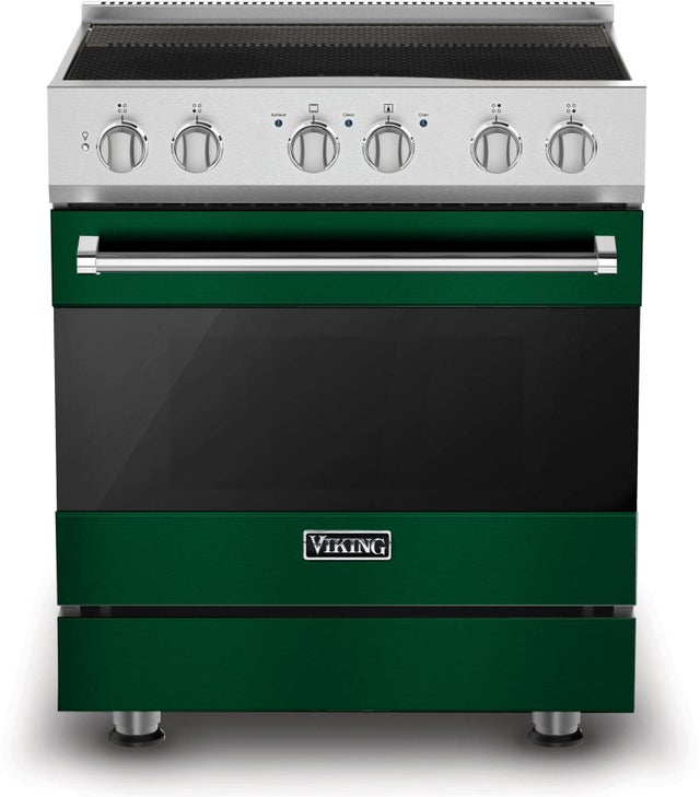 Viking RVIR3304BIV 30 Inch Induction Range-4 Elements: Ivy