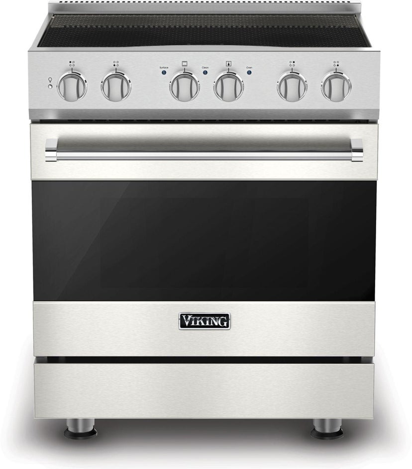 Viking RVIR3304BPW 30 Inch Induction Range-4 Elements: Pure White