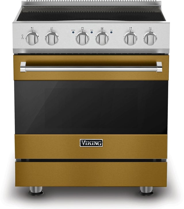 Viking RVIR3304BGH 30 Inch Induction Range-4 Elements: Golden Hour