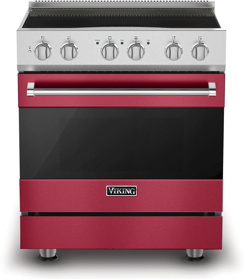 Viking RVIR3304BVA 30 Inch Induction Range-4 Elements: Valentine