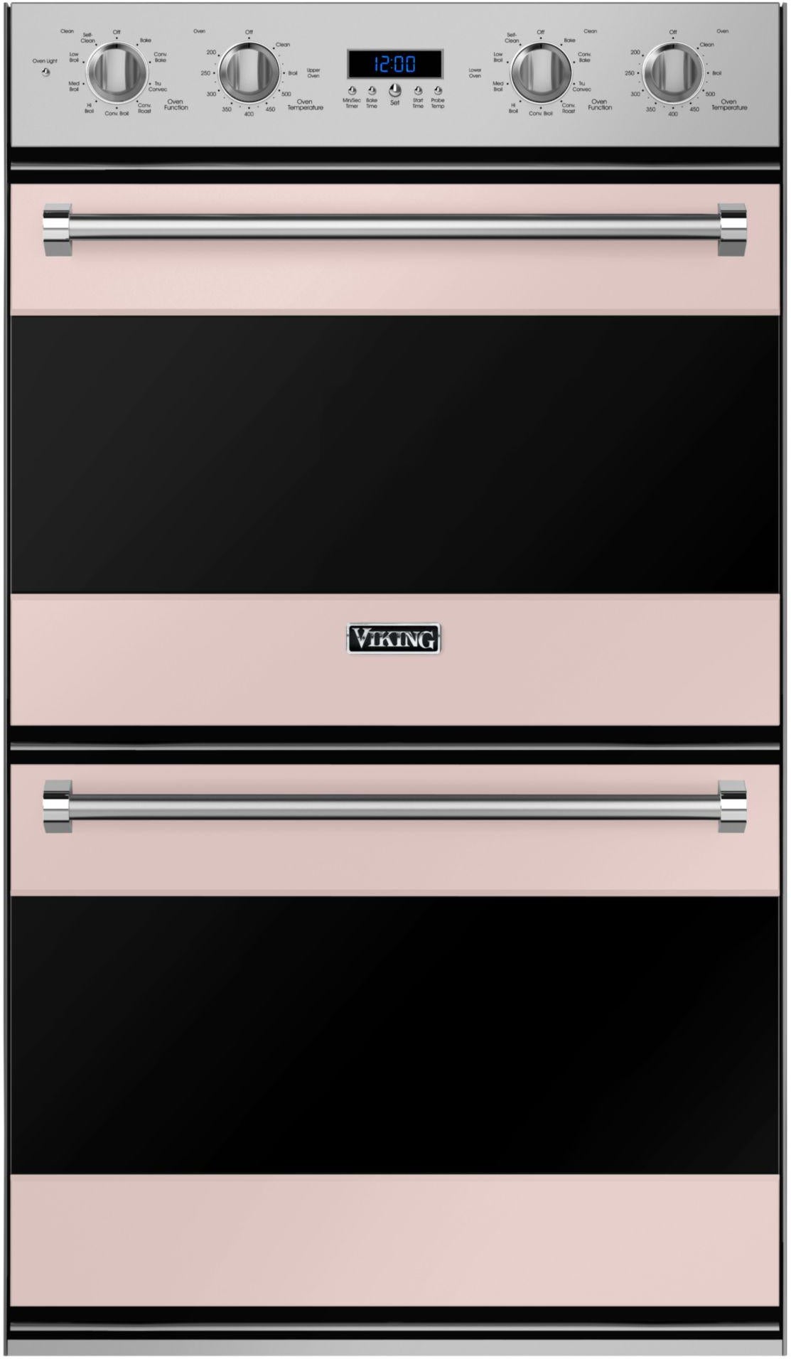 Viking RVDOE330BH 30 Inch Electric Double Wall Oven with Convection:...