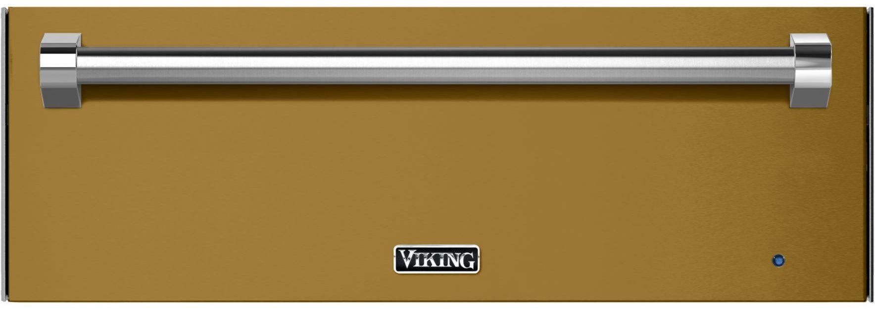 Viking RVEWD330GH 30 Inch Warming Drawer with Removable Racks: Golde...