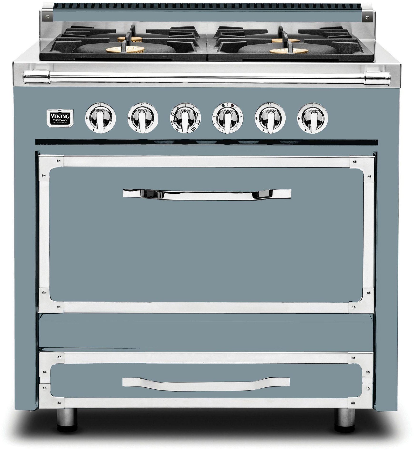 Viking TVDR3614BNS 36 Inch Freestanding Gas Range with 4 Sealed Burne...