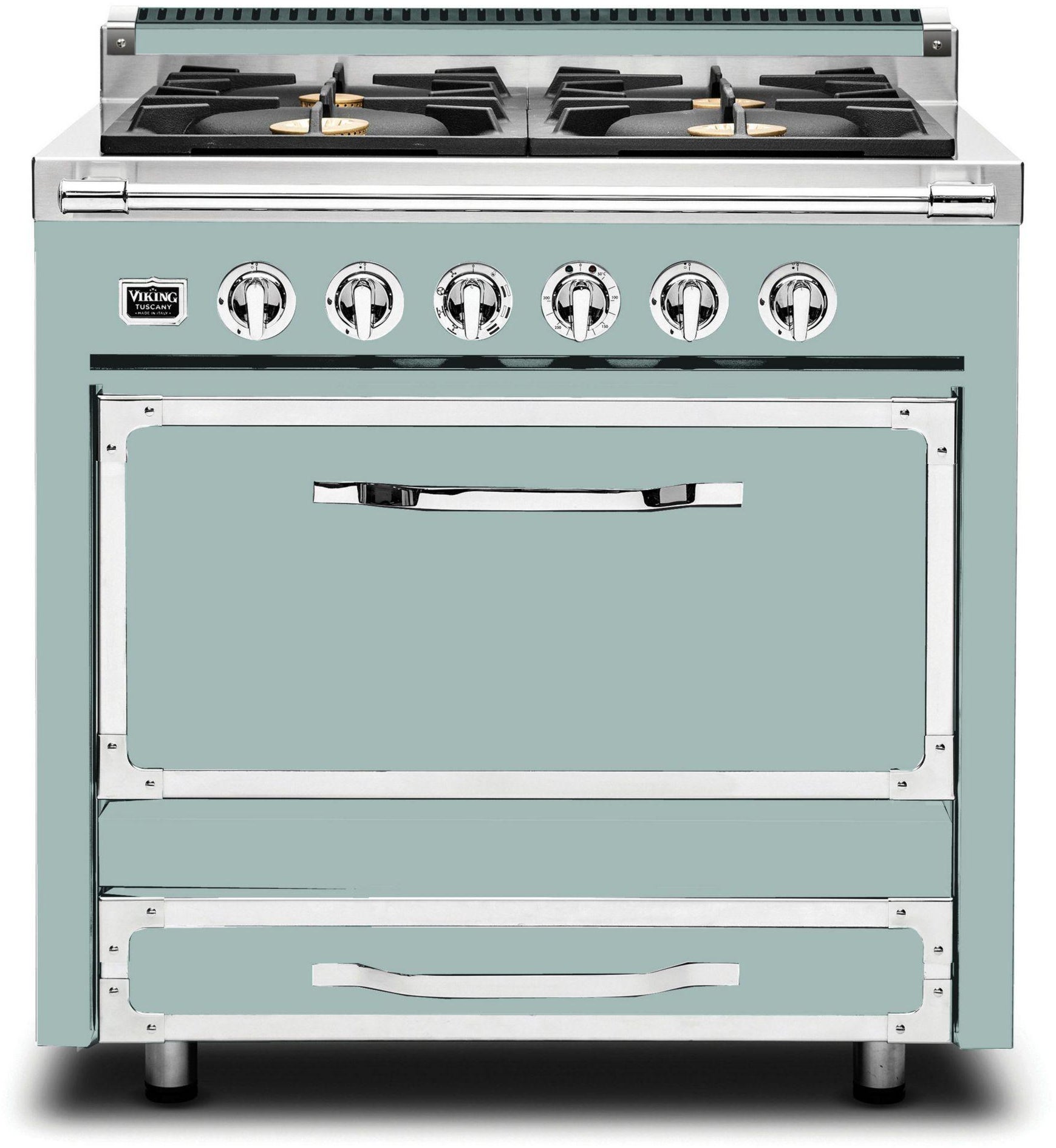 Viking TVDR3614BSP 36 Inch Freestanding Gas Range with 4 Sealed Burne...