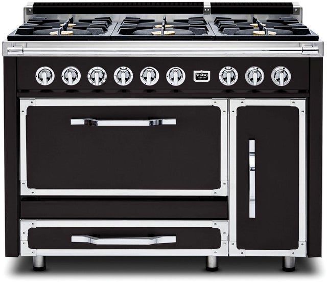 Viking TVDR4816BON 48 Inch Freestanding Gas Range with 6 Sealed Burne...