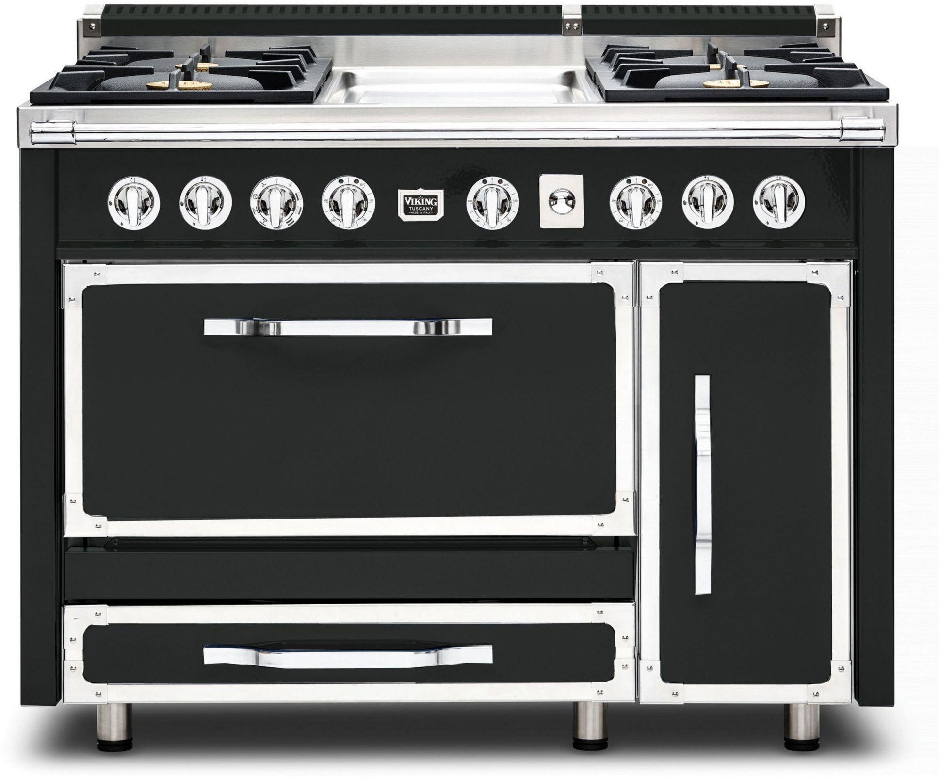 Viking TVDR4814GAN 48 Inch Freestanding Gas Range with 4 Sealed Burne...