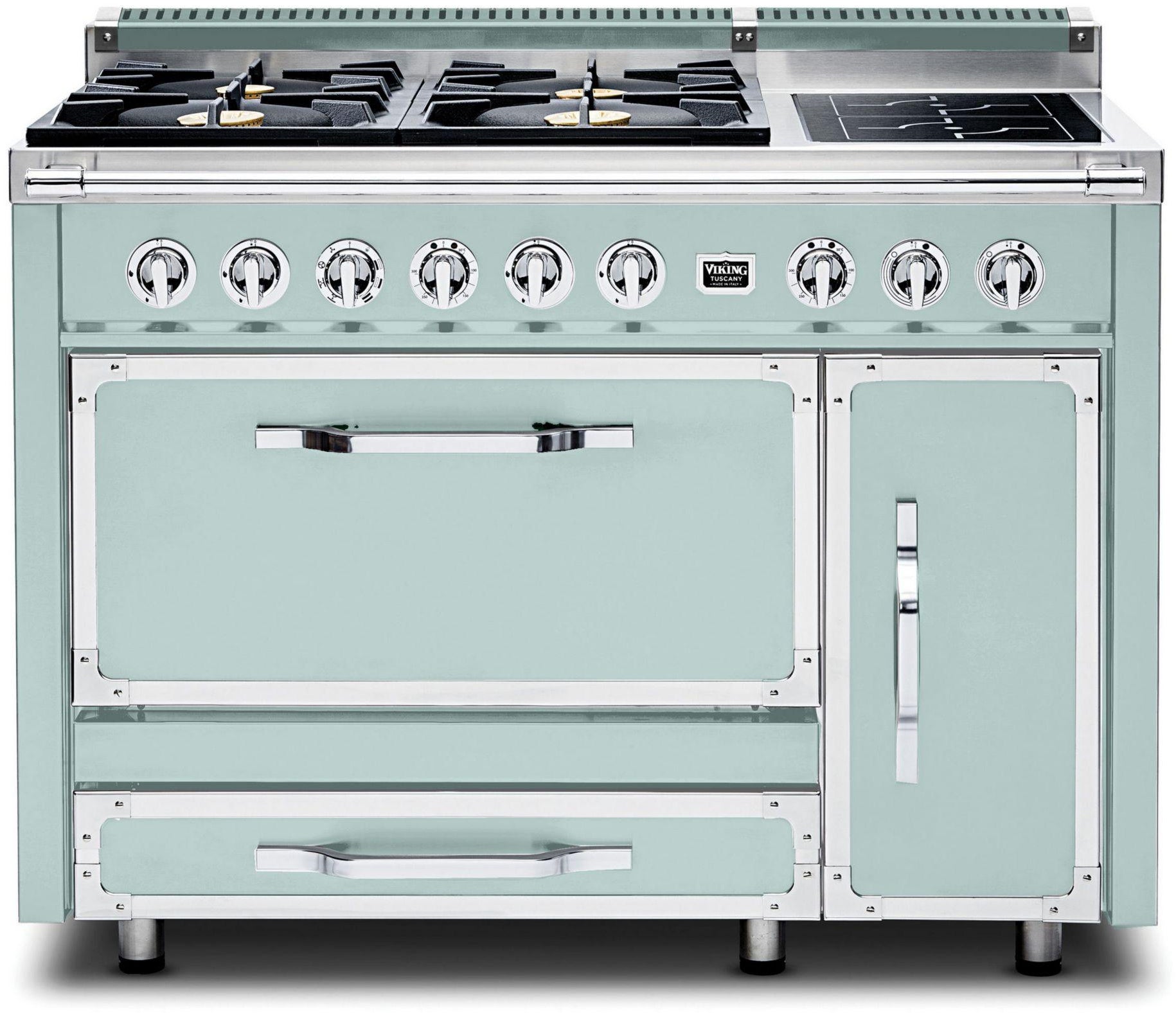 Viking TVDR4814ISP 48 Inch Freestanding Gas Range with 4 Sealed Burne...