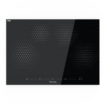 Viking MVIC63014BBG 30 Inch Induction Cooktop wWth 4 Elements: Black G...