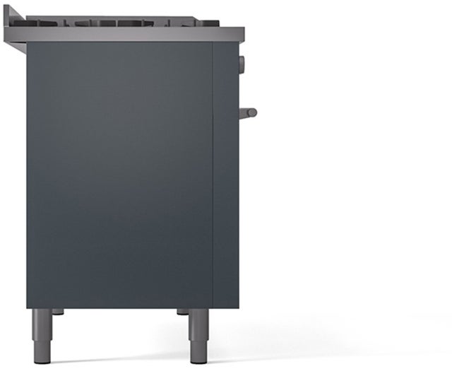 Ilve UP48FQMPBG Professional Plus 48 Inch Dual Fuel Range with 8 S...