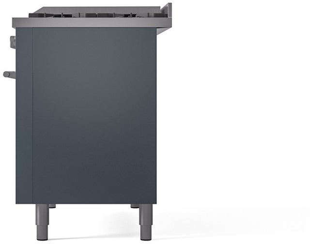 Ilve UP48FQMPBG Professional Plus 48 Inch Dual Fuel Range with 8 S...