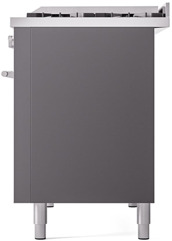 Ilve UP48FQMPMG Graphite Matte With Satin Trim