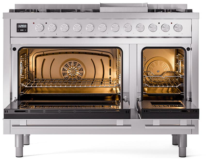 Ilve UP48FQMPSS Stainless Steel With Satin Trim