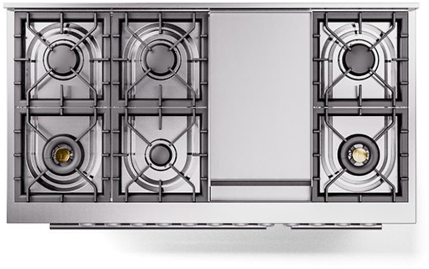 Ilve UP48FQMPSS Stainless Steel With Satin Trim