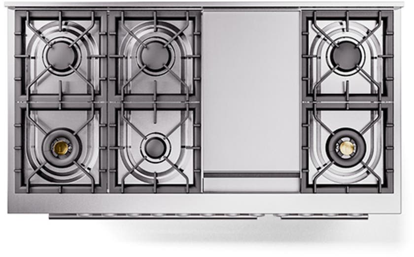 Ilve UP48FQMPWHLP White With Satin Trim, Lp