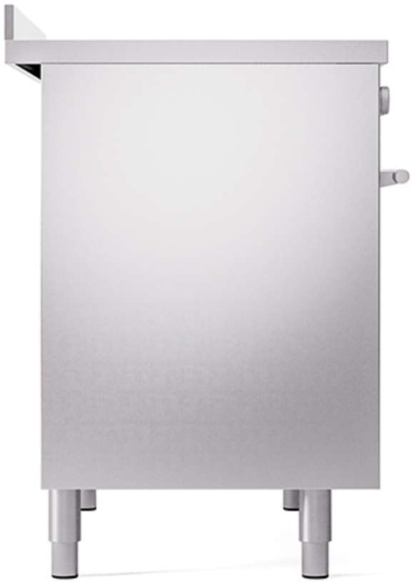 Ilve UPDI406QMPSS Stainless Steel With Stainless Steel Trim