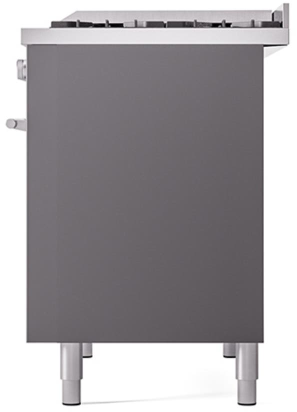 Ilve UPD40FQMPMGLP Graphite Matte With Satin Trim, Lp