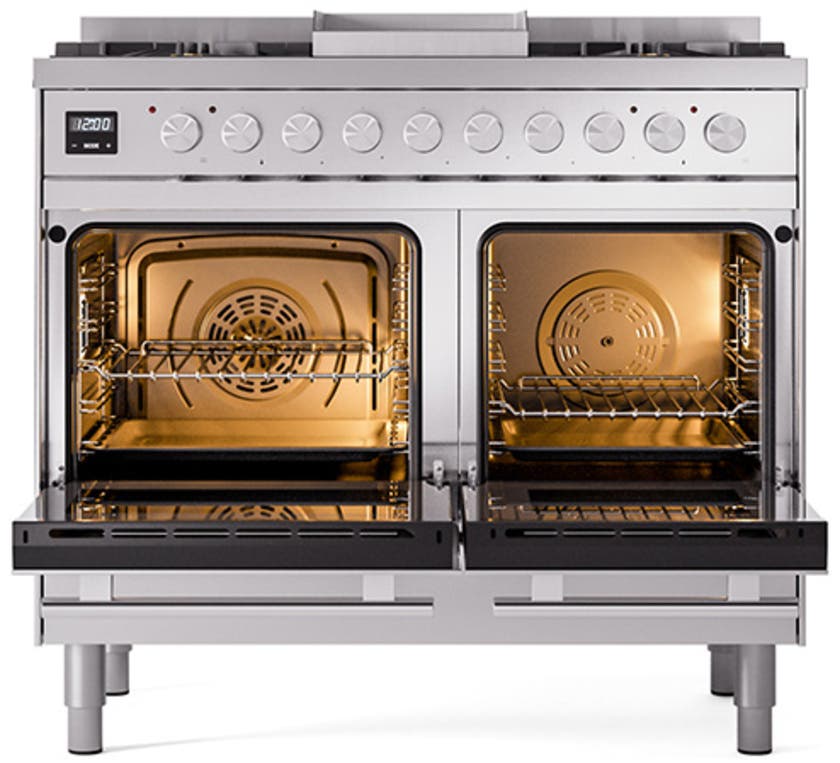 Ilve UPD40FQMPSSLP Stainless Steel With Satin Trim, Lp