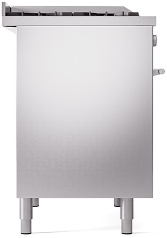 Ilve UPD40FQMPSSLP Stainless Steel With Satin Trim, Lp