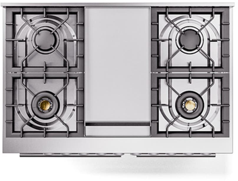 Ilve UPD40FQMPWHLP White With Satin Trim, Lp