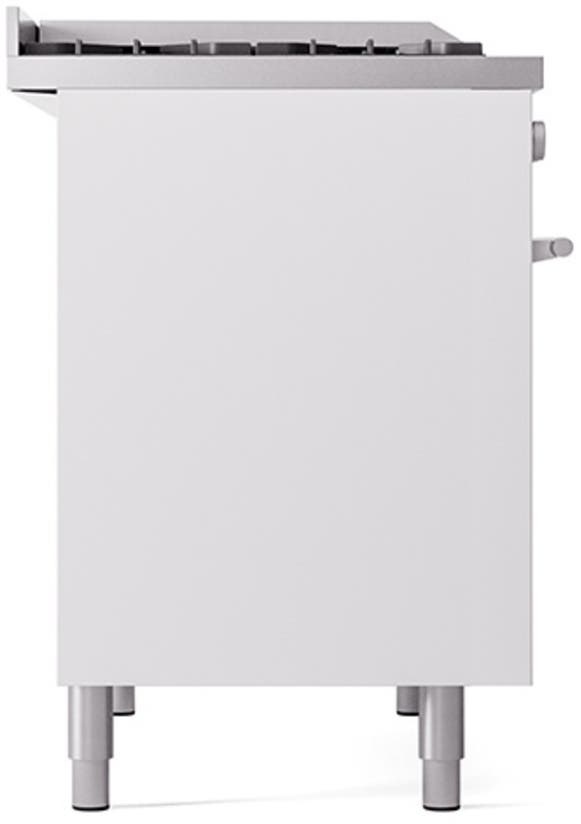 Ilve UPD40FQMPWHLP White With Satin Trim, Lp